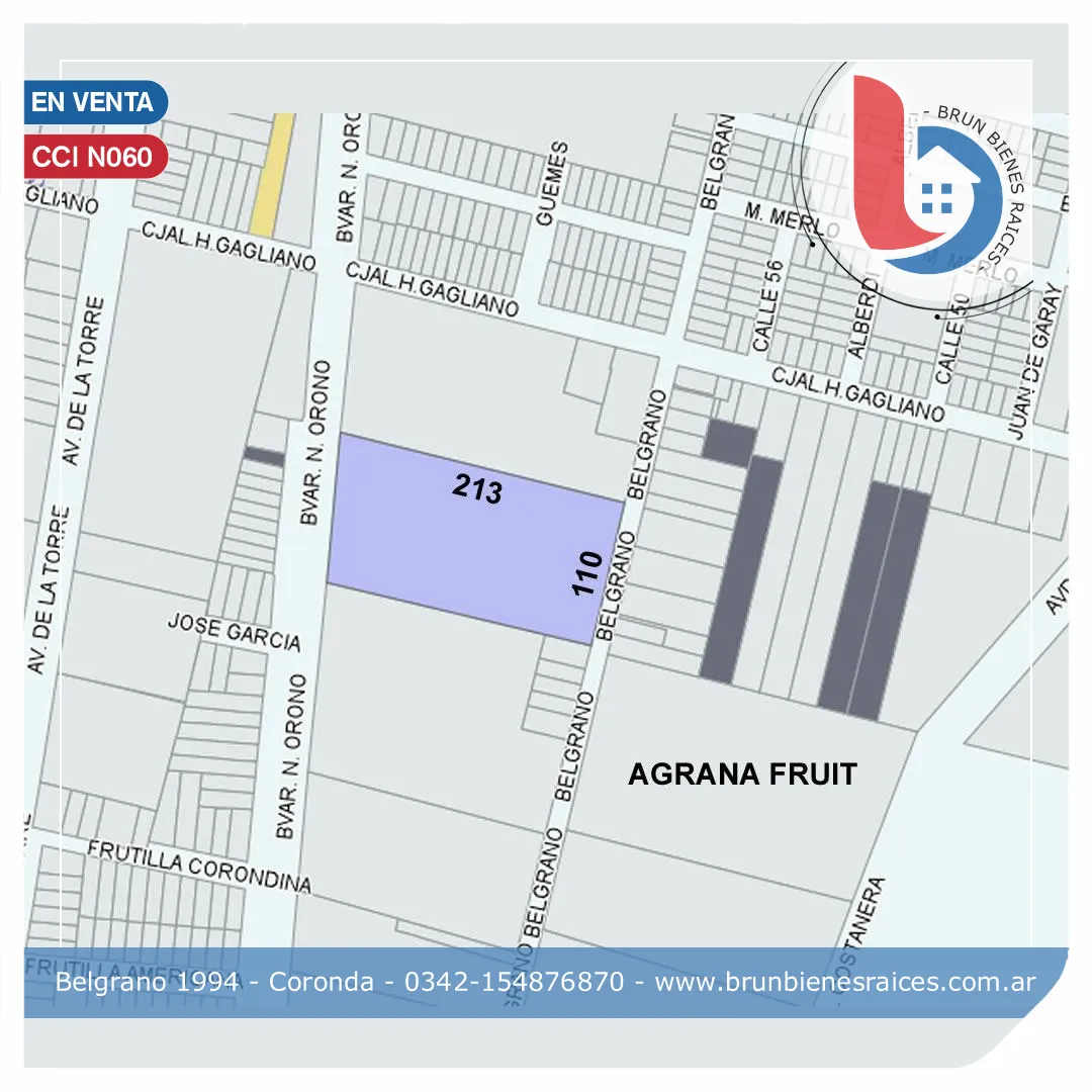 CAMPOS EN VENTA en Coronda